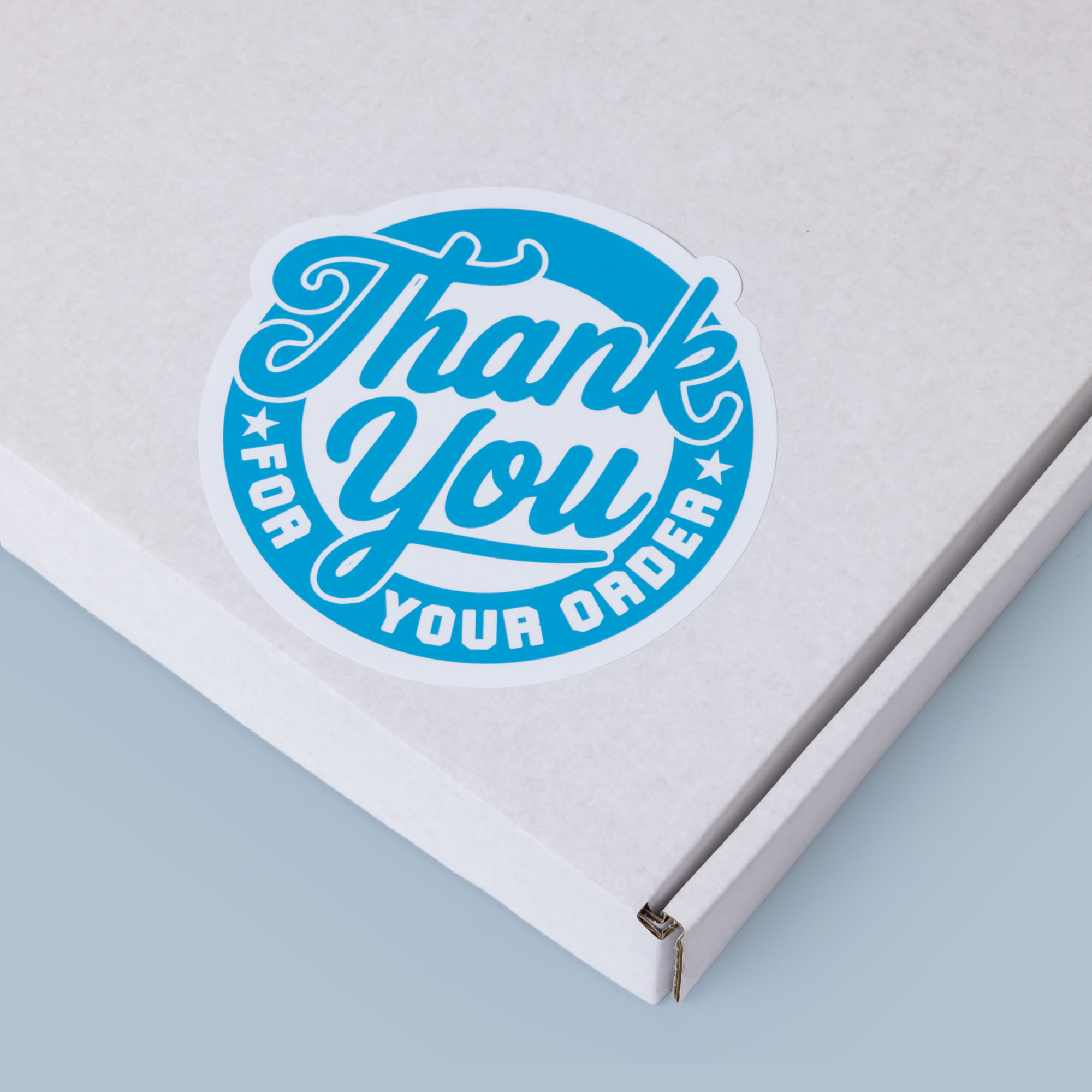 ContourKleinFormaatSticker Doos ThankYou