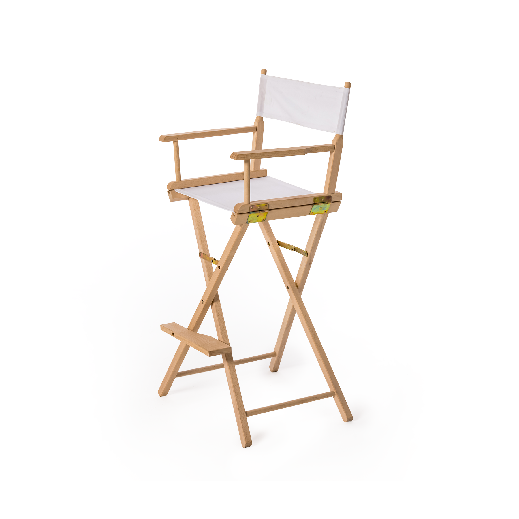 Houten regisseursstoel hoog