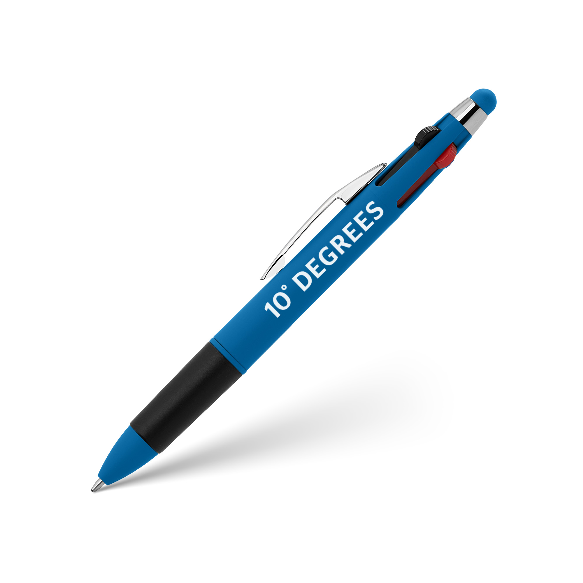 Moore zachte felle vier kleuren pen met stylus