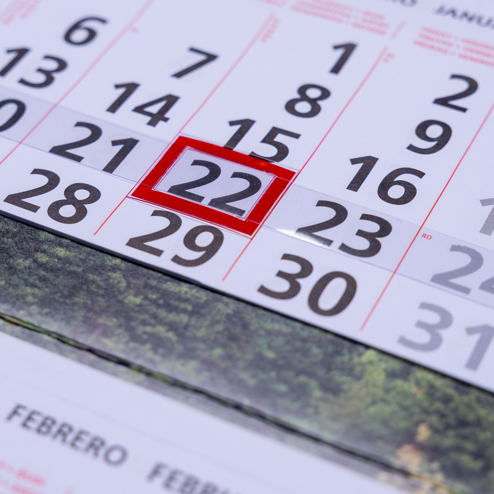 Maandkalender-Detail