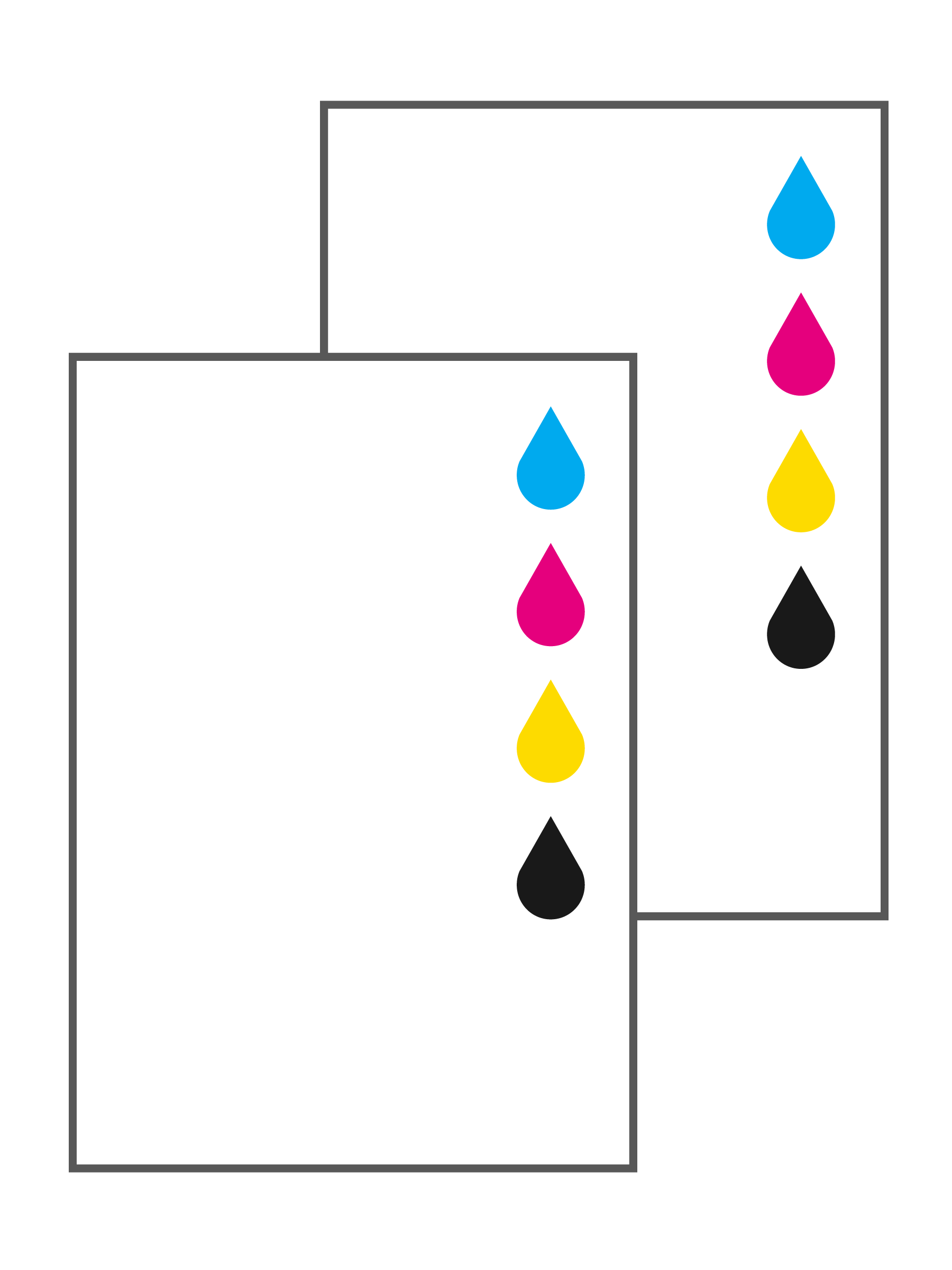 Dubbelzijdig, full color