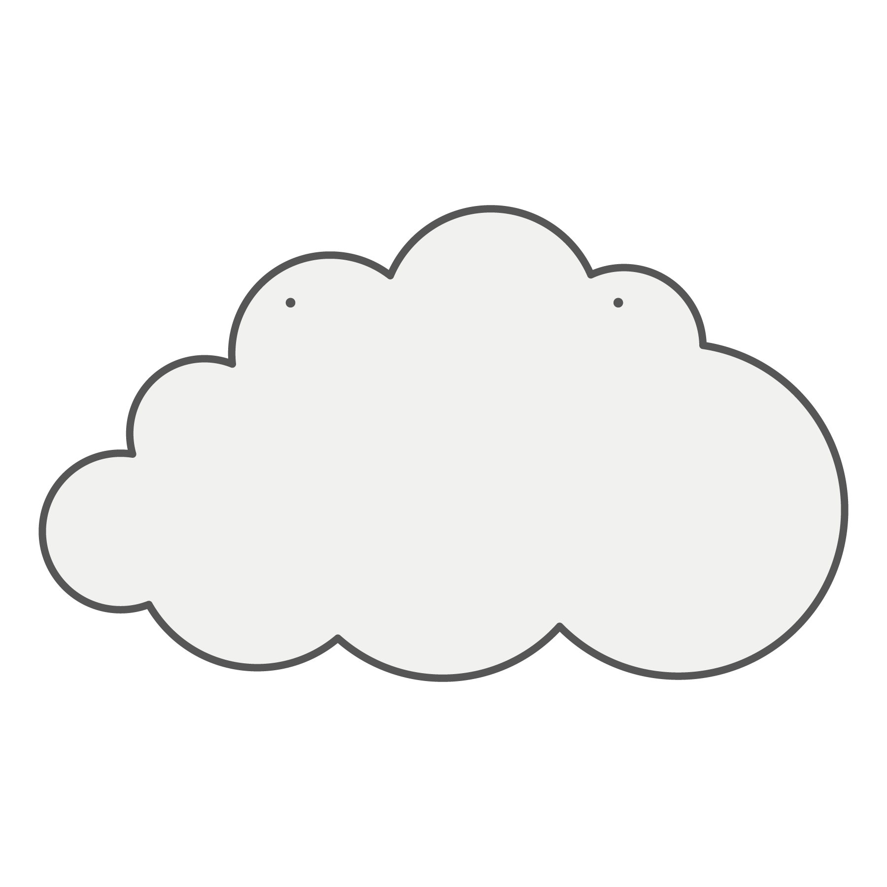 Nuage (80 cm x 50 cm)