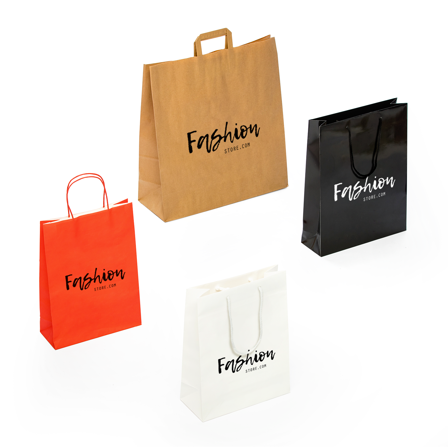 procent ras open haard Papieren tassen bedrukken met logo | Printdeal.be
