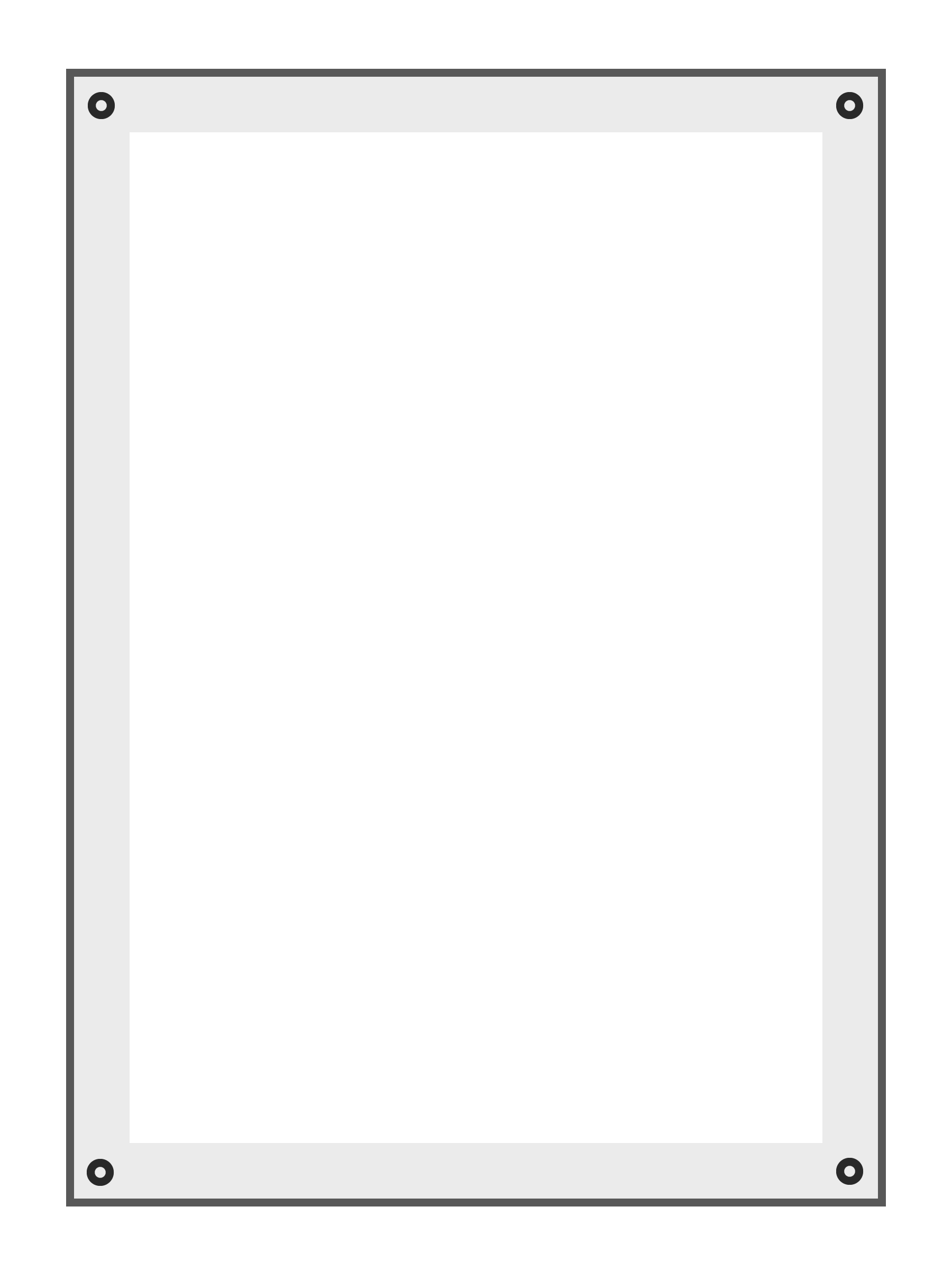 Omzomen en ringen op de hoeken