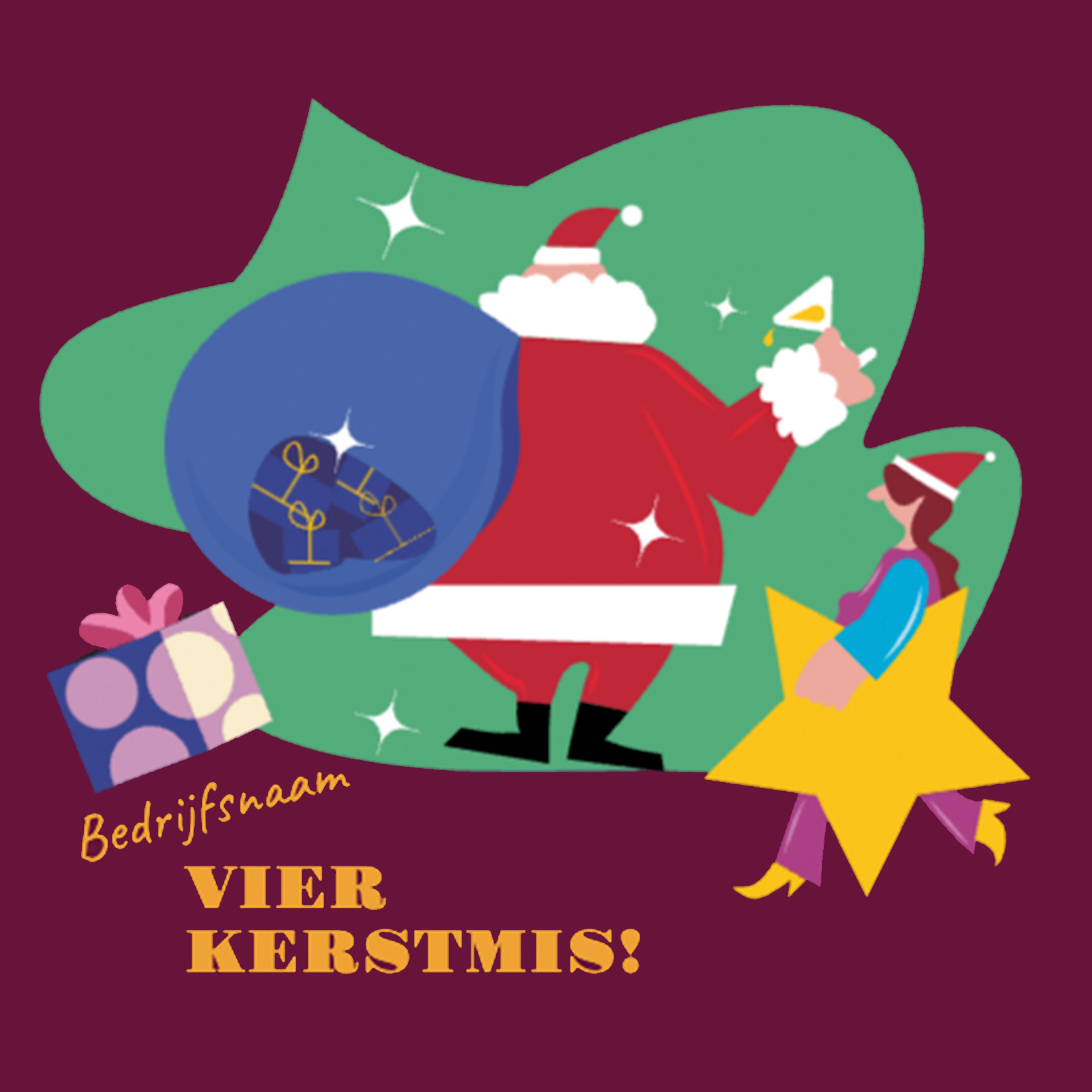 Feestje van de kerstman