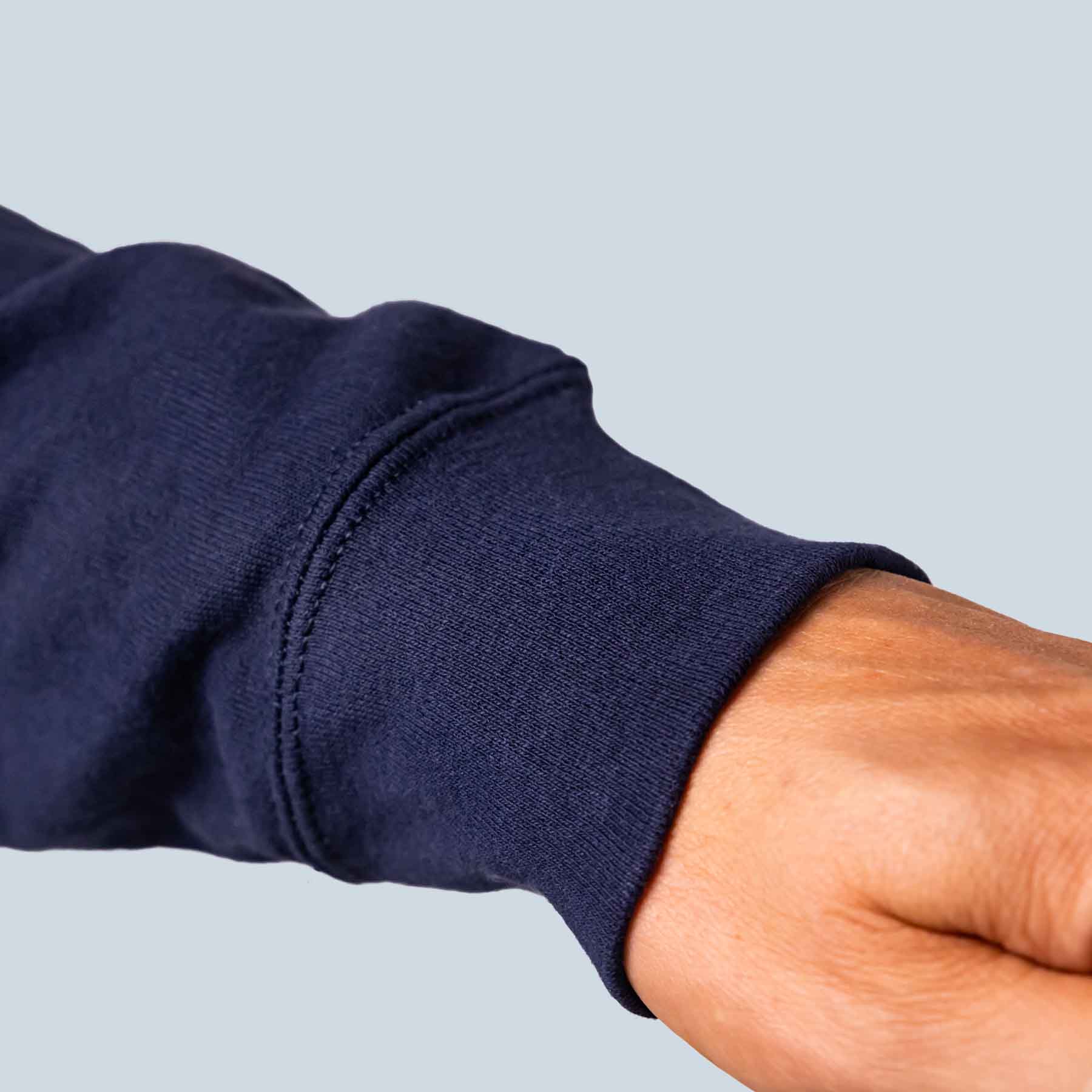 Basic-lichtgewicht-sweater-Mouw