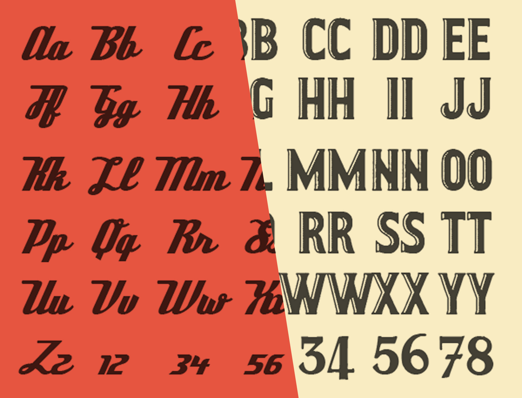 FreebieFriyay #9 - Gratis retro lettertypes