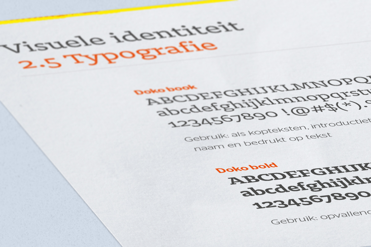 huisstijl blogafbeeldingen Typografie