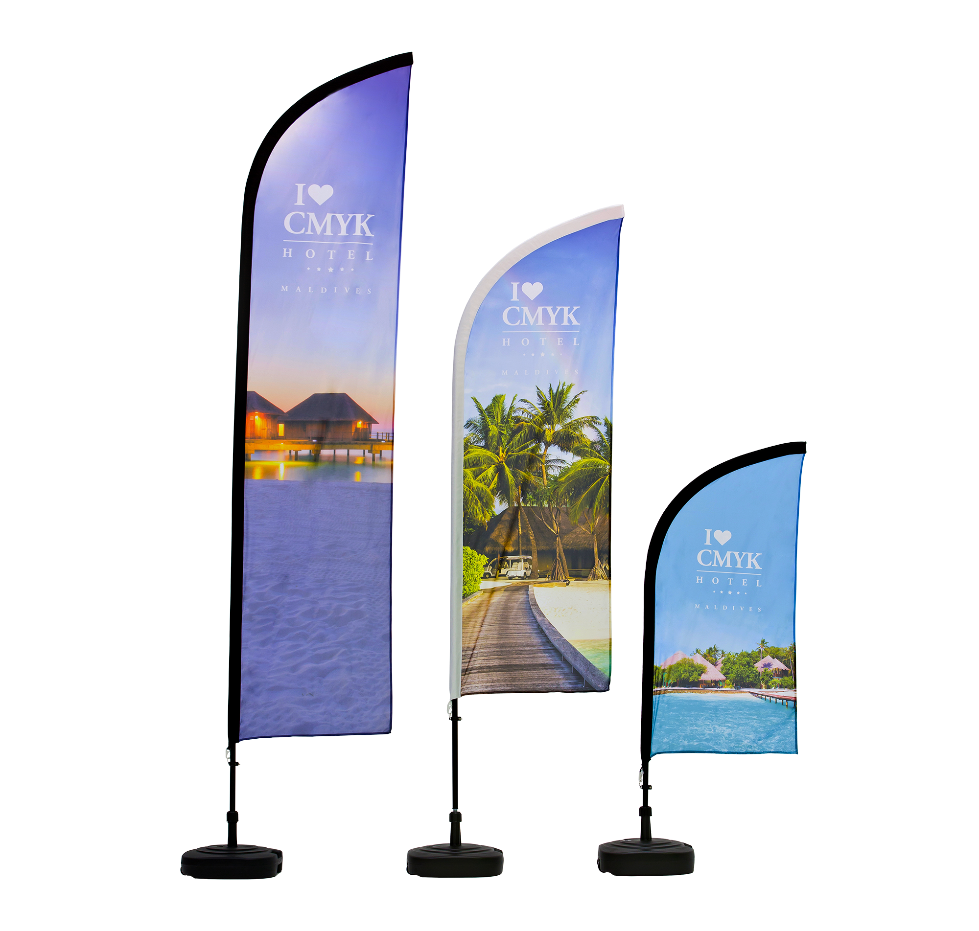 Beachflags Bedrukken & Bestellen | Printdeal.be