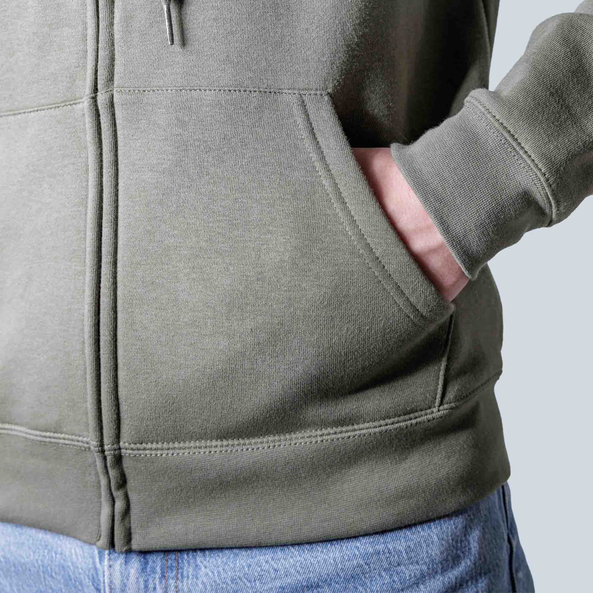 Basic-Hoodie-met-rits-buidel