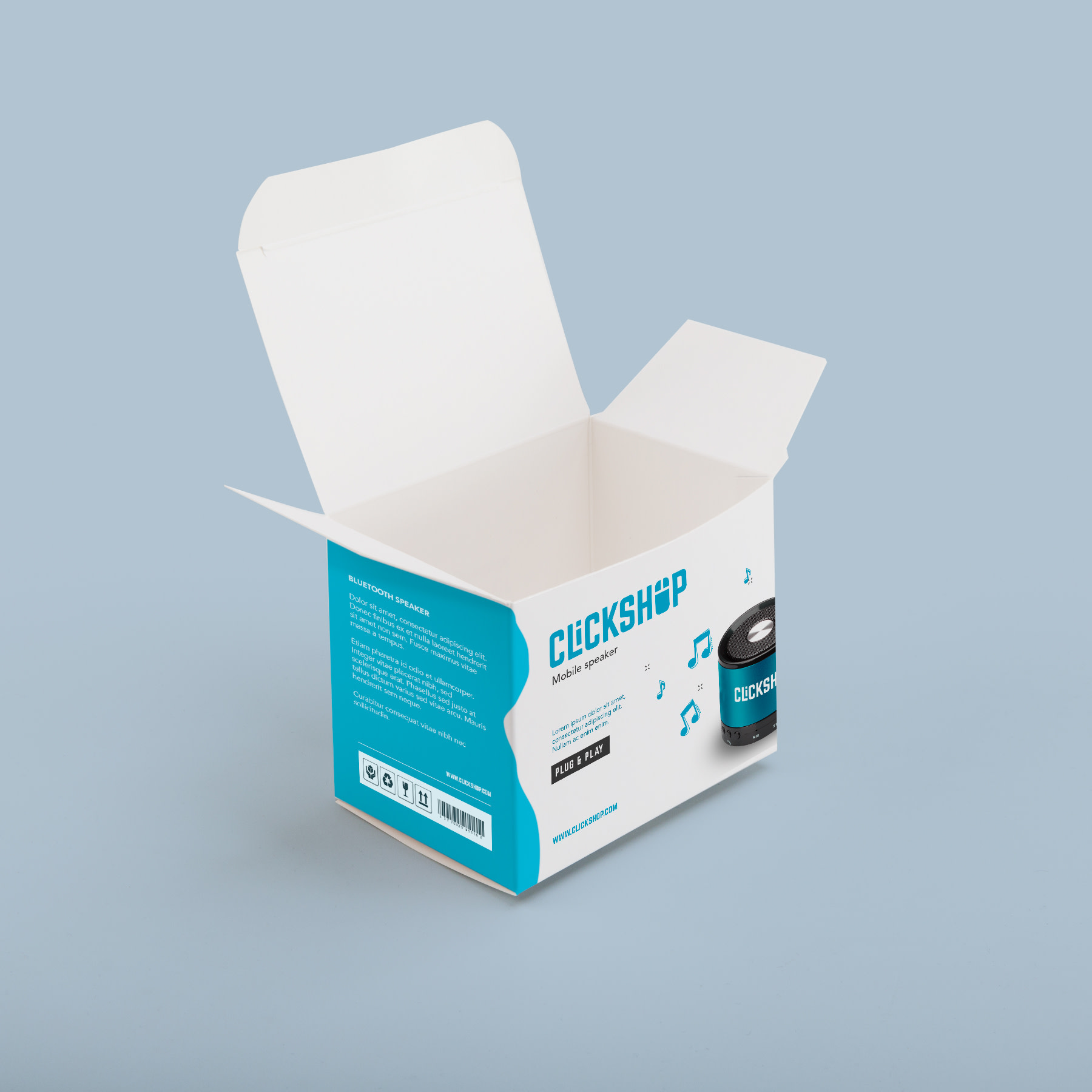 Boîtes-de-produits-standard-ouvert