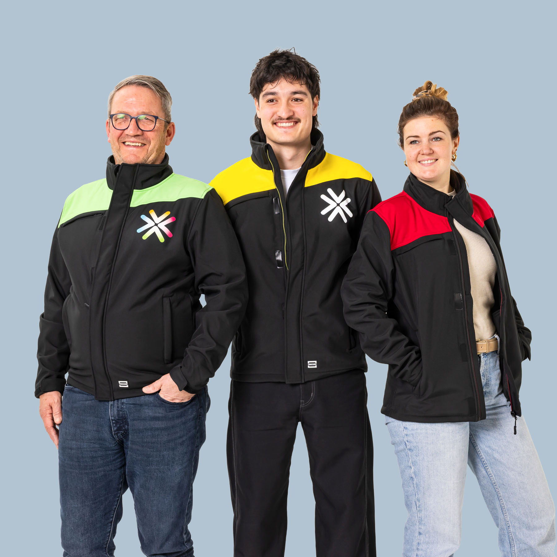 Gallery-werkjas Softshell bicolor Naden-together