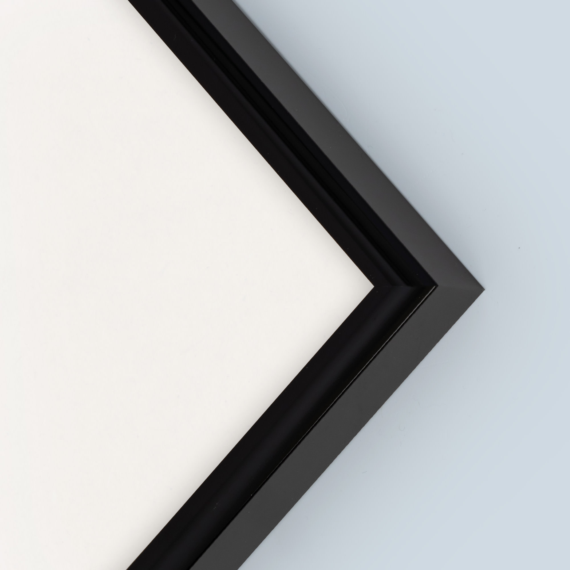 Aluminium - glans zwart