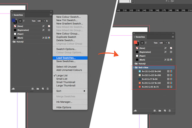 Color Pallette Creation Indesign #FreebieFriyay: maak je eigen kleurenpalet in Adobe InDesign | Printdeal.be