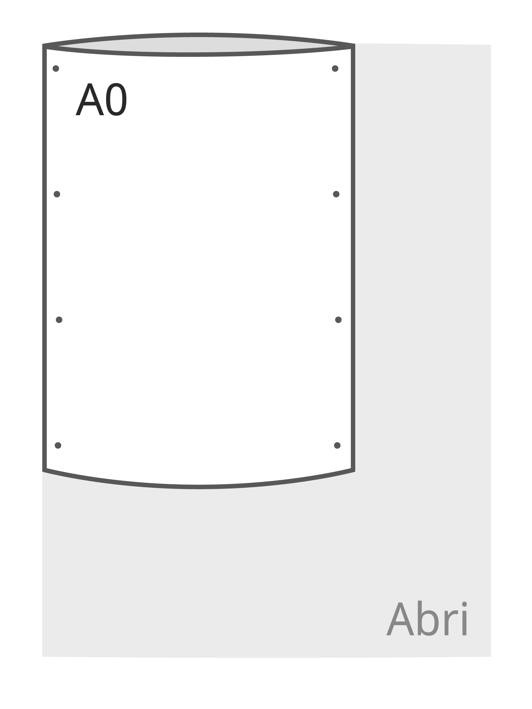 A0 (84 x 118.9 cm)