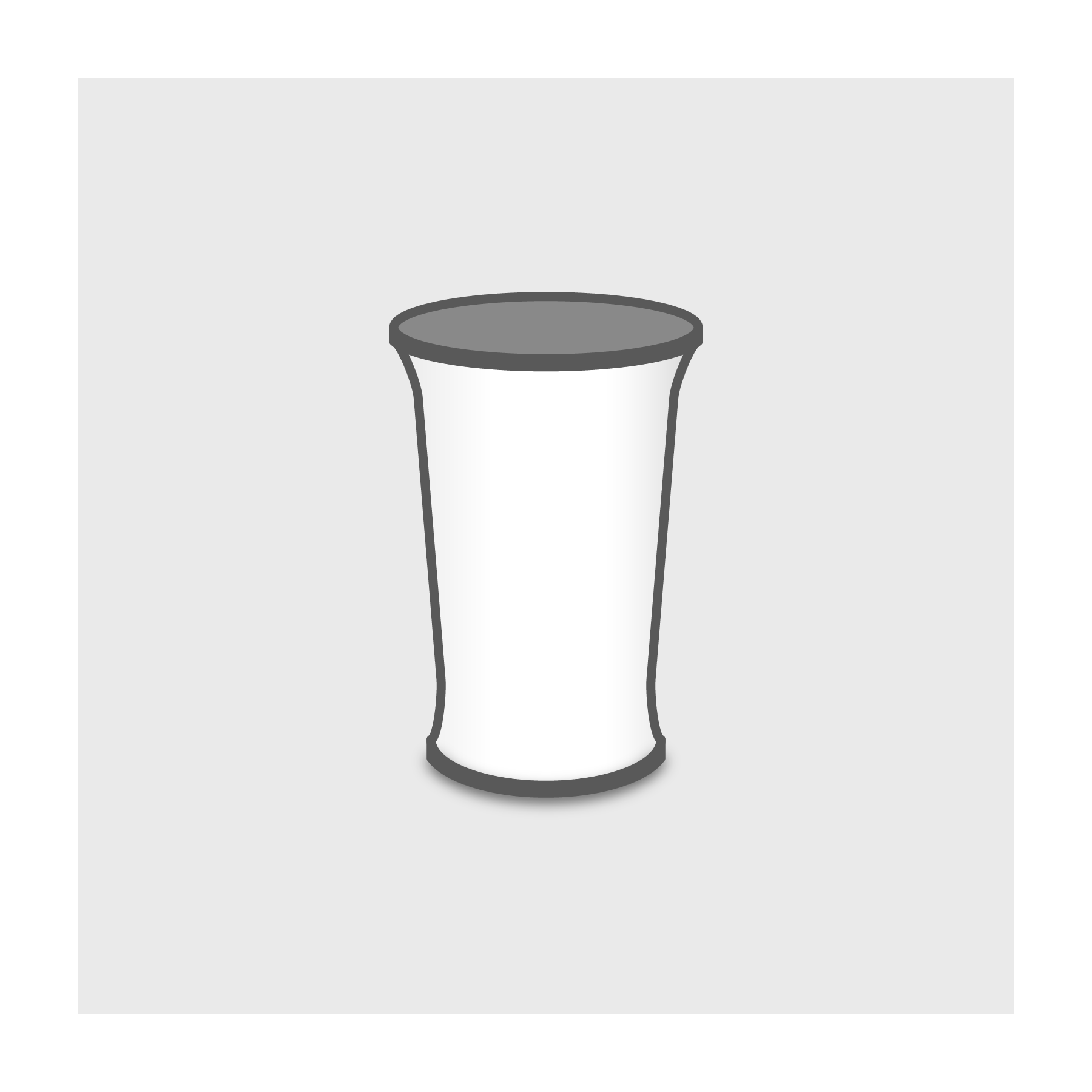 Comptoir Rond forme évasée