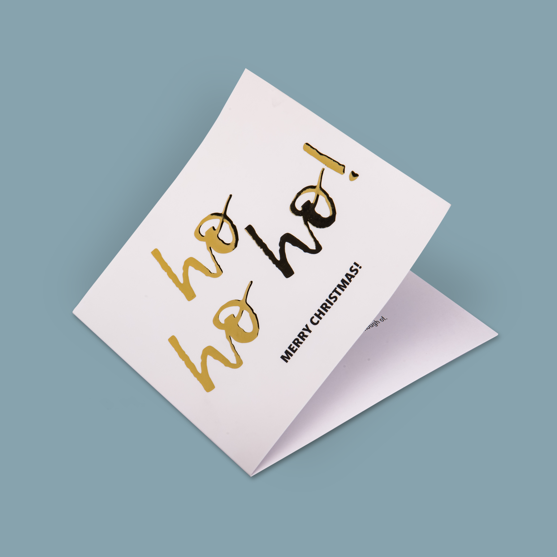 Kerstkaart2 Goudfolie