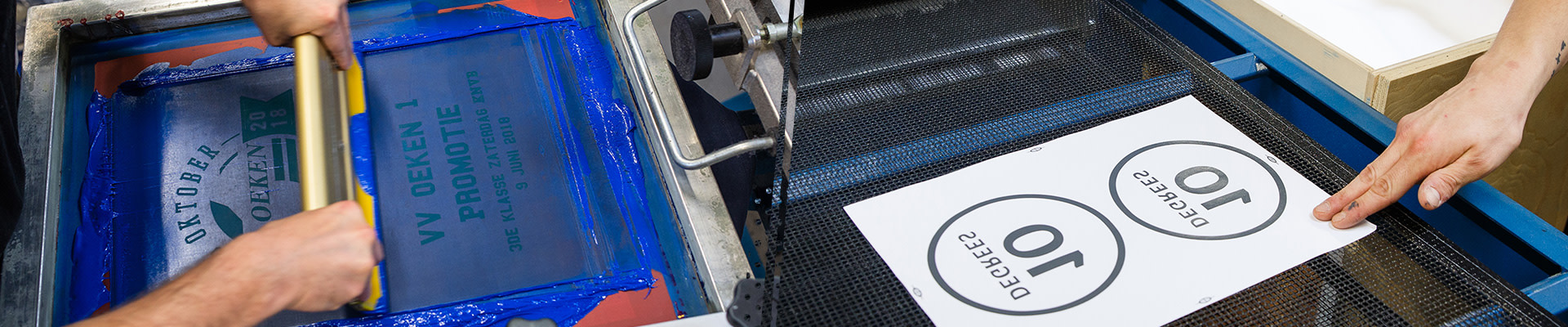 Wat is een zeefdruk, wat is transferdruk en wat is het verschil? Printdeal.be