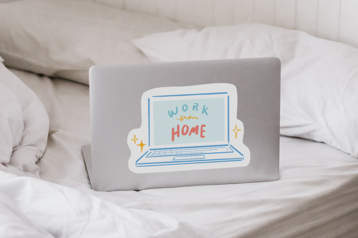 featured laptop-stickers-templates work-from-home