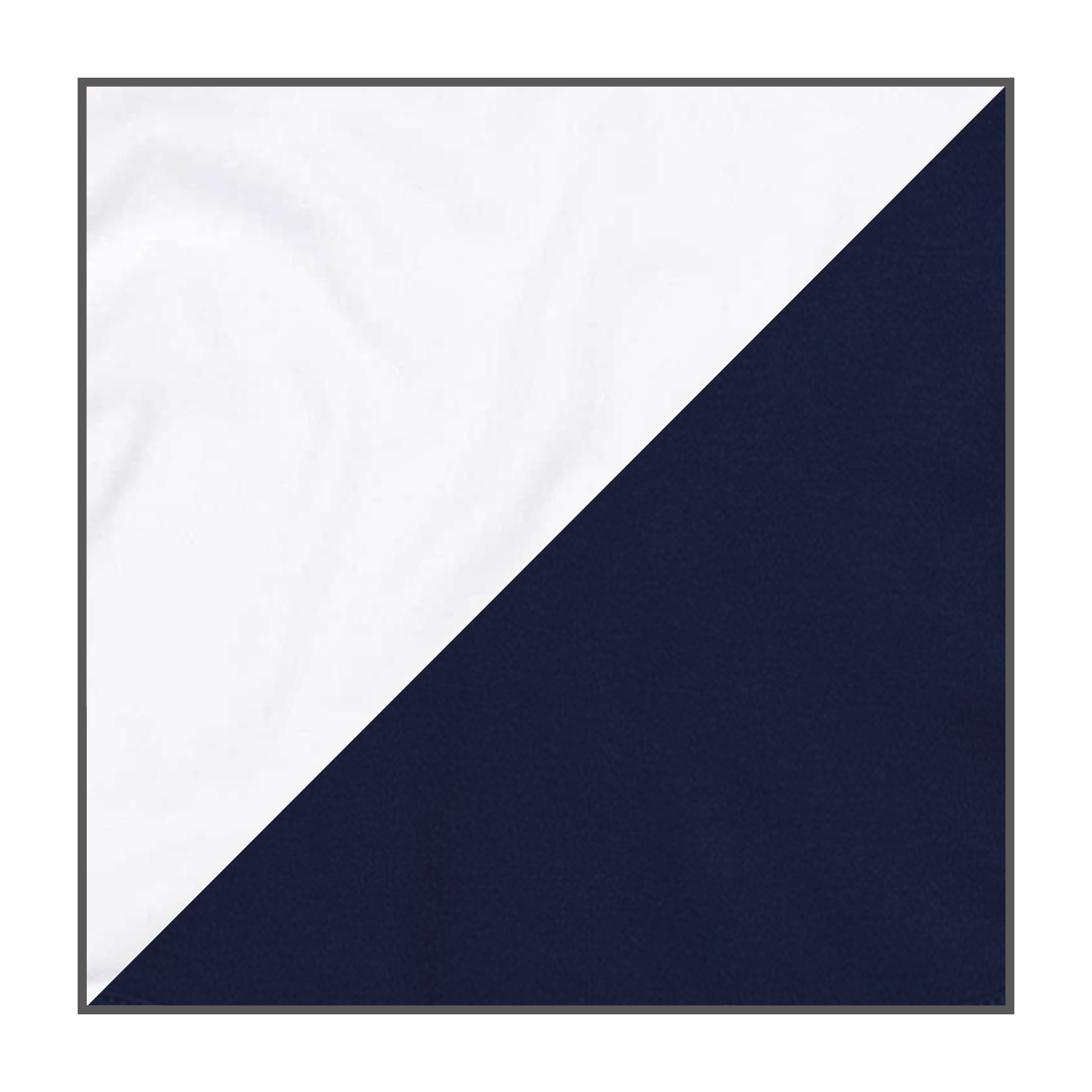 White - Navy