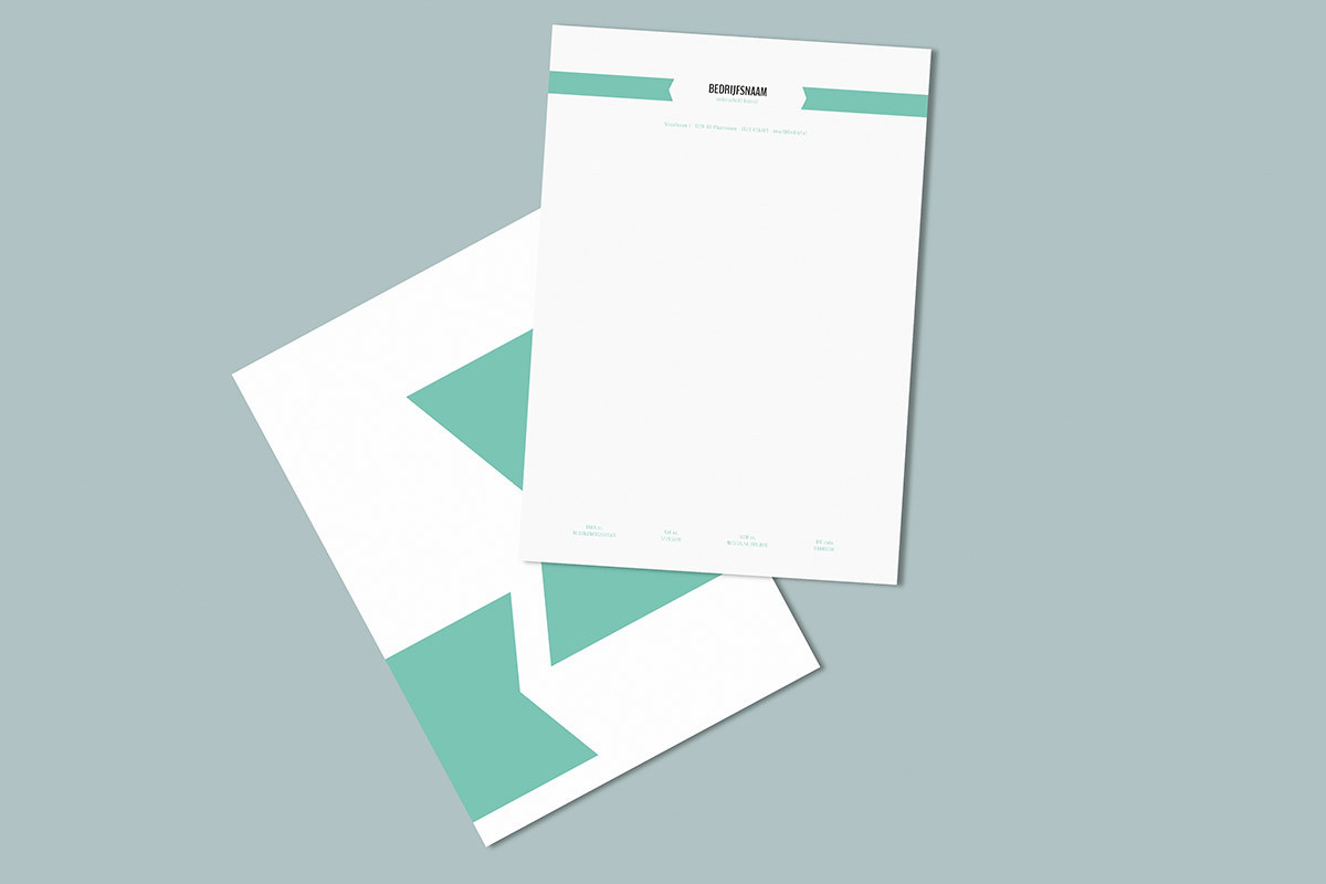 Bediening mogelijk Verminderen gewelddadig 10x gratis templates: voorbeeld briefpapier waarmee je gegarandeerd een  professionele indruk maakt | Printdeal.be