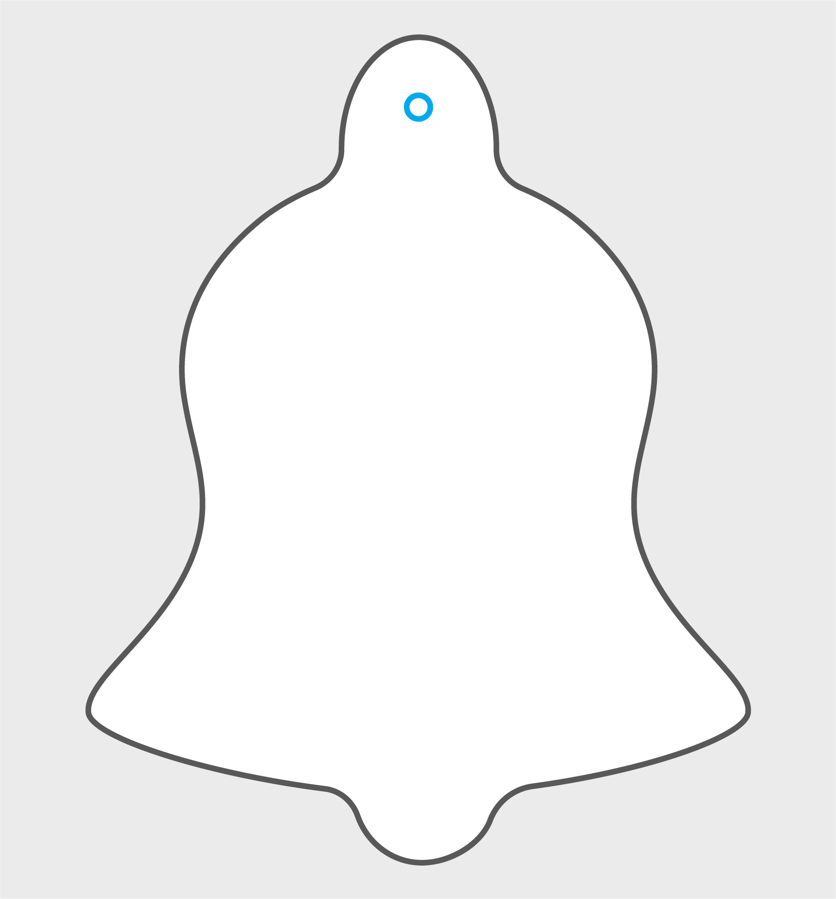 Kerstbel (112 x 140 mm)