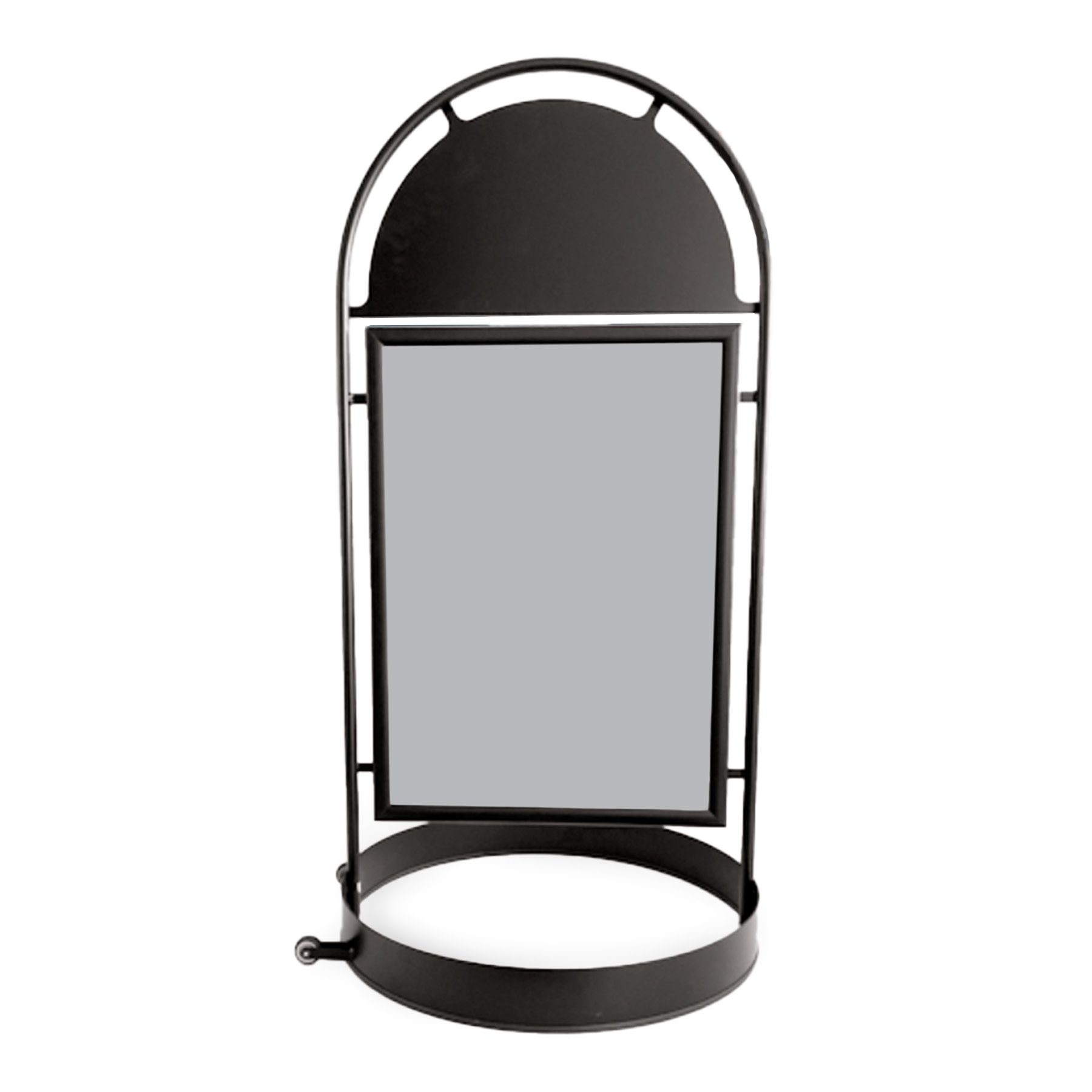 Luxe metalen stoepbord