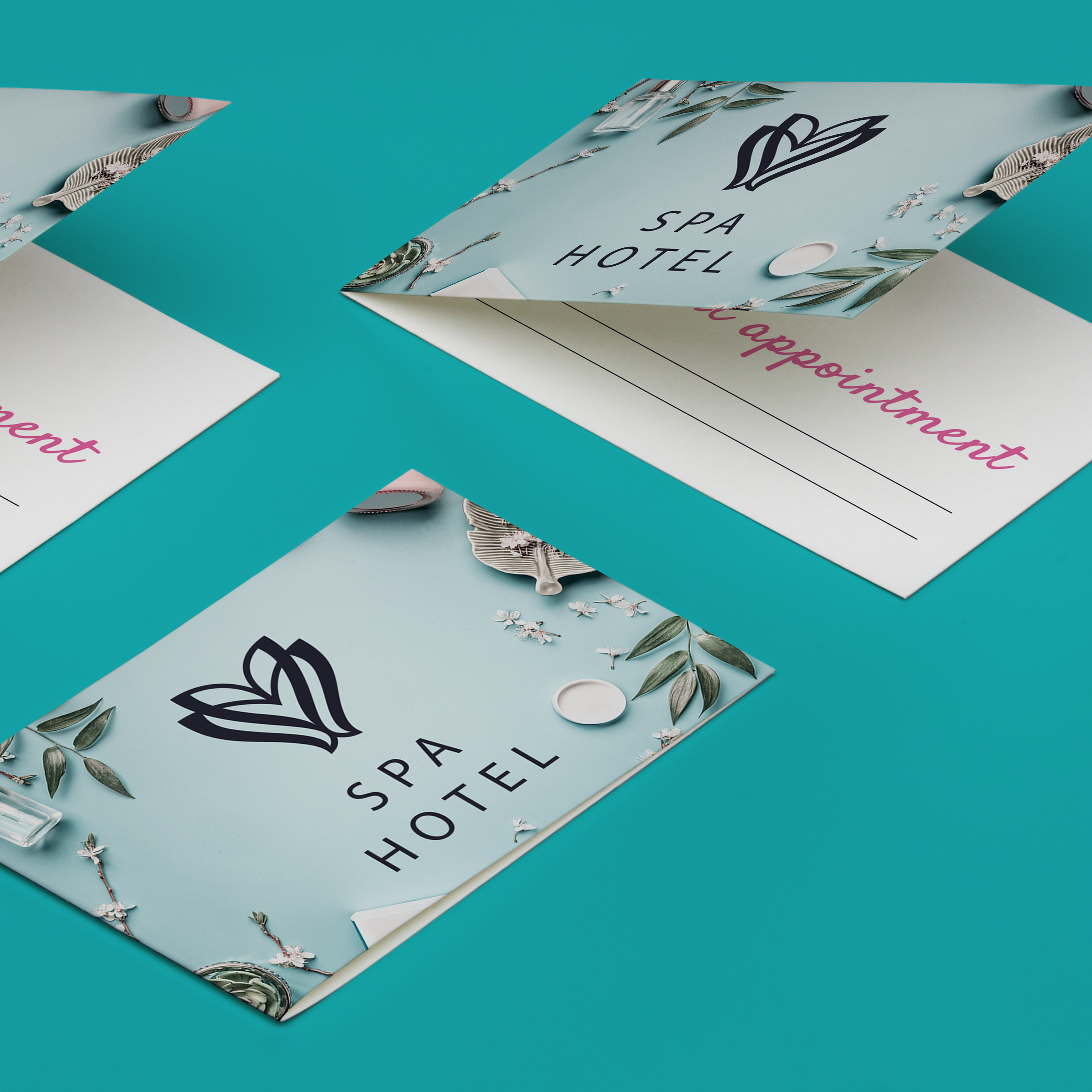 Afsprakenkaartje klapkaartje