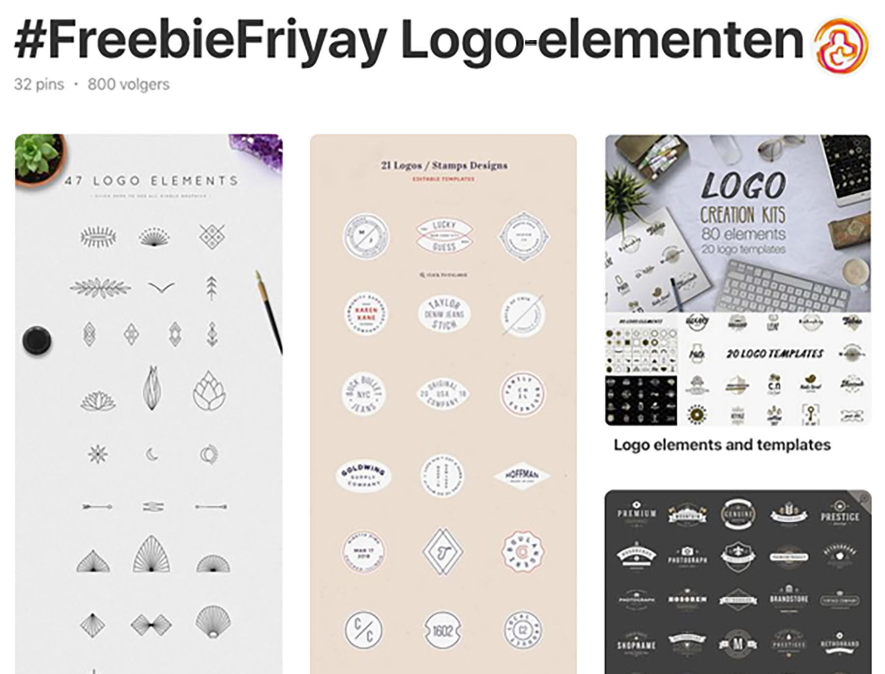 freebiefriyay-week-25 pinterest-logo-elementen