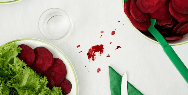 How to remove beetroot stains