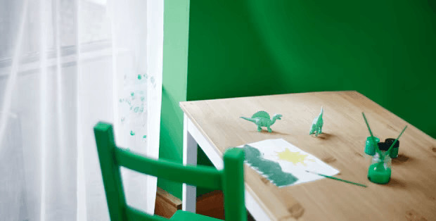 How to remove finger paint stains