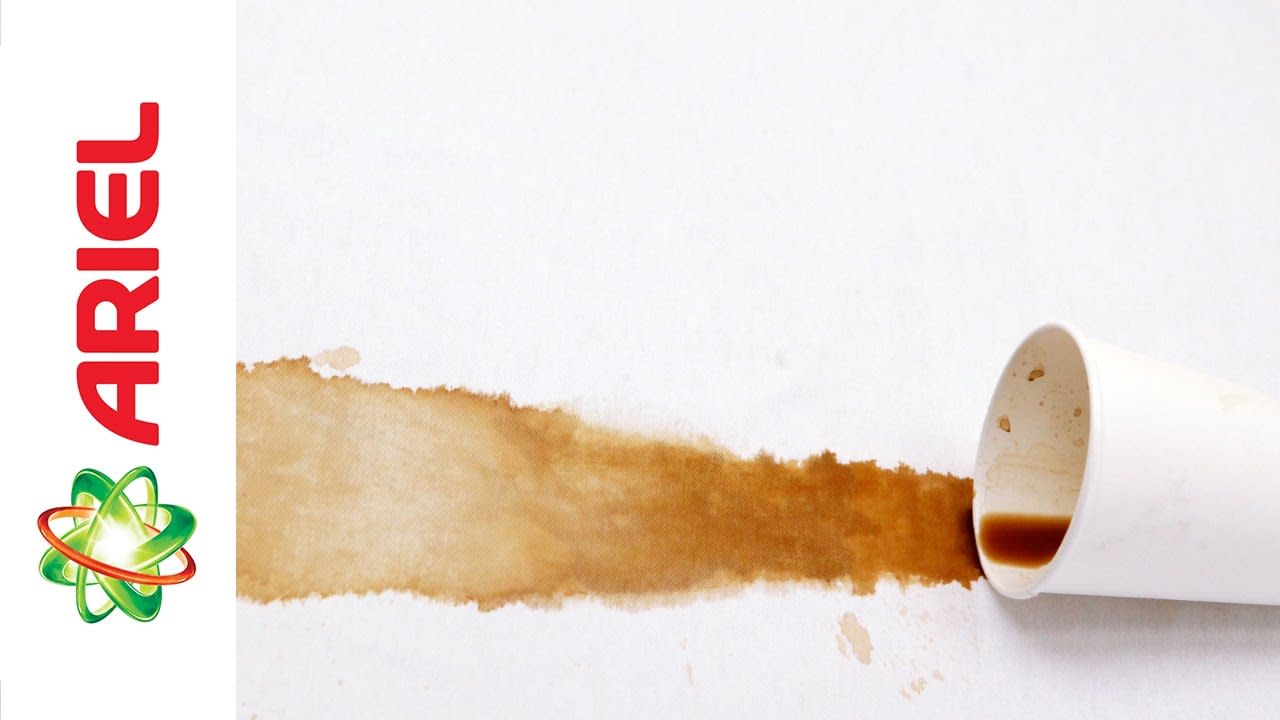 How to remove coffee and tea stains from clothing