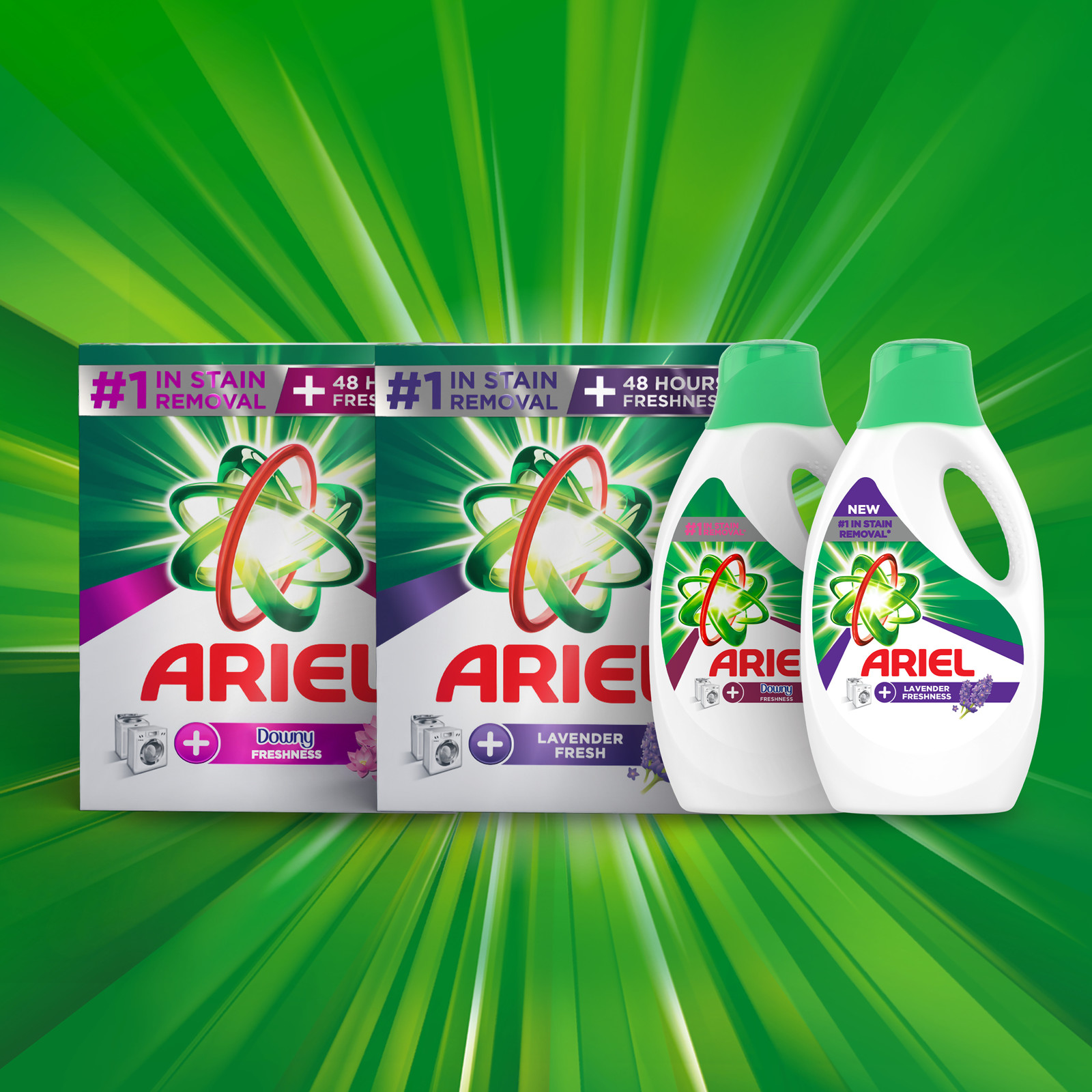 Ariel automatic Power Gel Lavender - 3L SI3