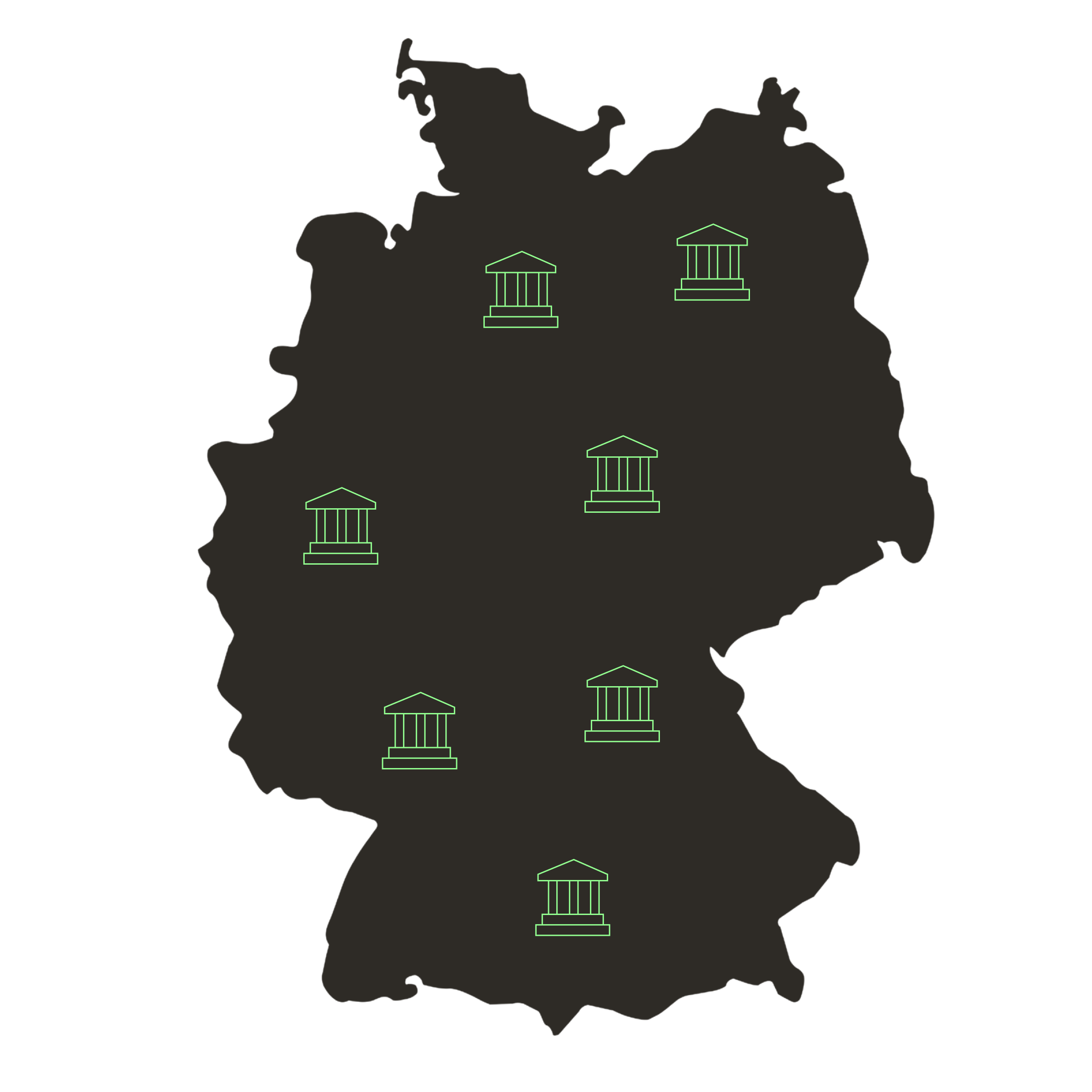Deutschland Karte Banken