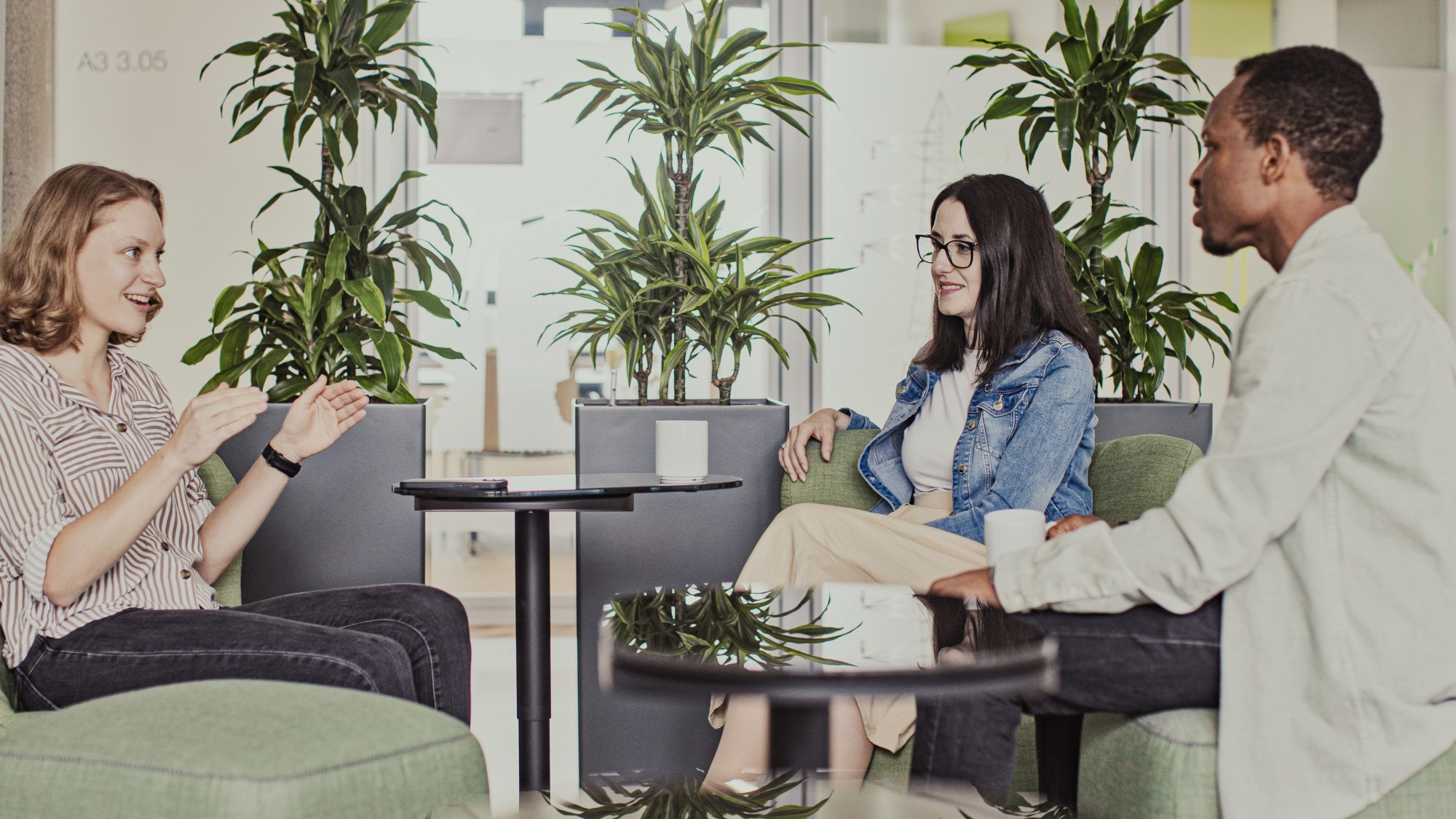 Bürokonzept für Raum und Weiterentwicklung 1