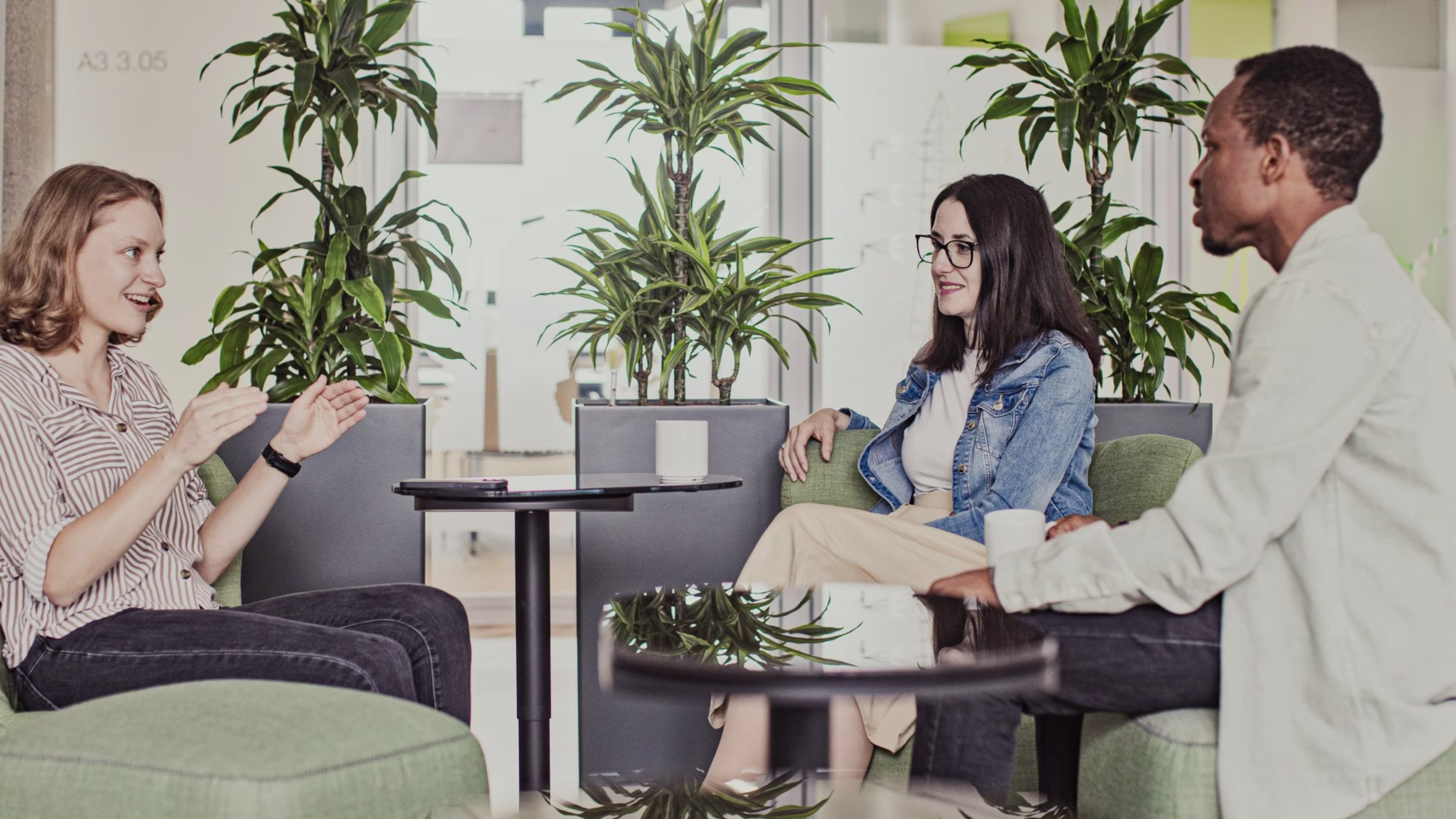 Bürokonzept für Raum und Weiterentwicklung 1