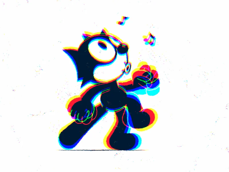 A GIF of a mouse walking