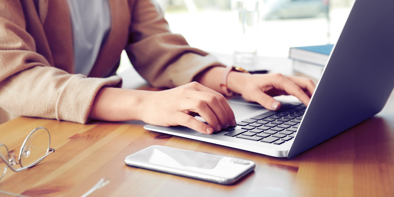 Person on Laptop