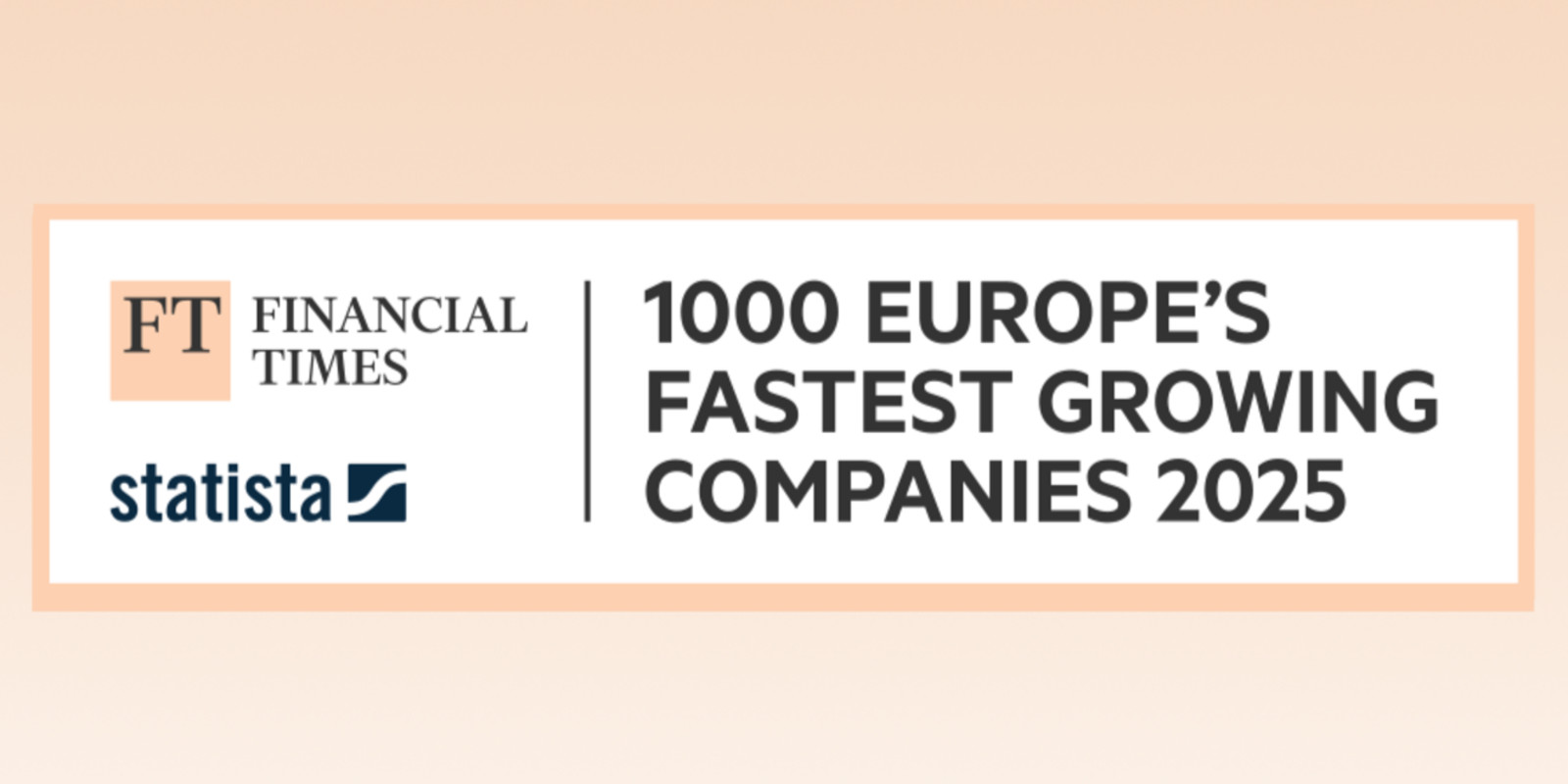 Europe's Fastest Growing Companies 2025