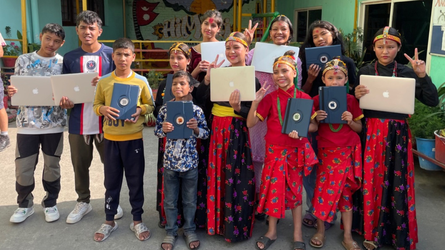 Donating refurbished technology to empower education in Nepal
