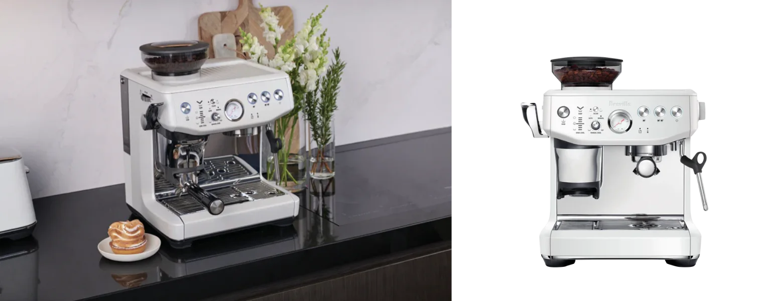 Product image of the Breville the Barista Express Impress Sea Salt