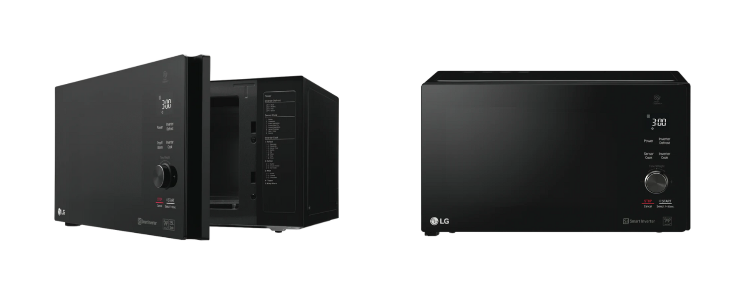 LG 42L 1200W NeoChef Smart Inverter Microwave Black
