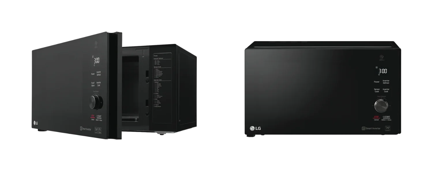 LG 42L 1200W NeoChef Smart Inverter Microwave Black