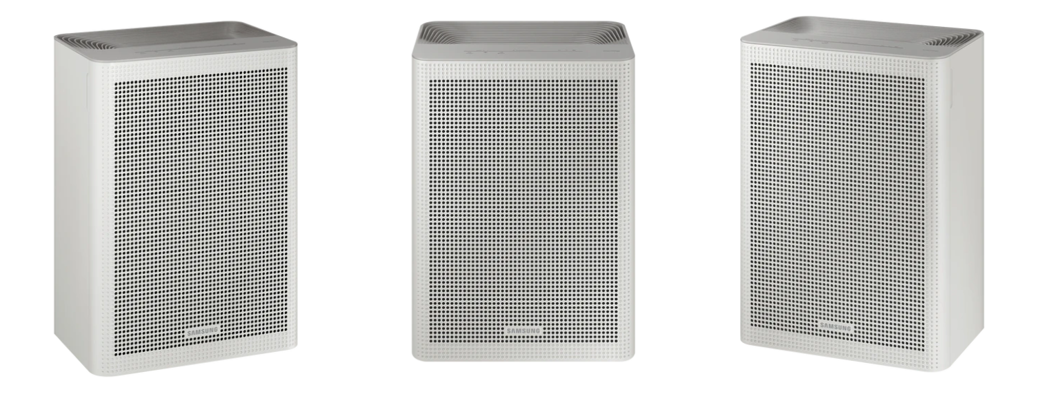Product shot of the Samsung Essential Air Purifier AX32
