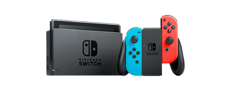 A Nintendo Switch Console