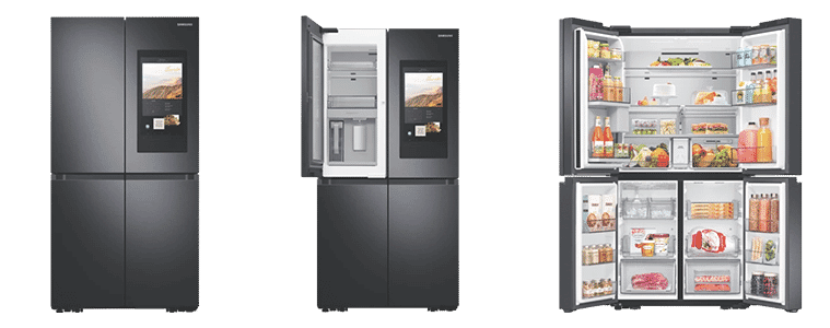 Product image of the Samsung family hub refrigerator 