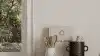 White smeg cooktop in stylish kitchen.
