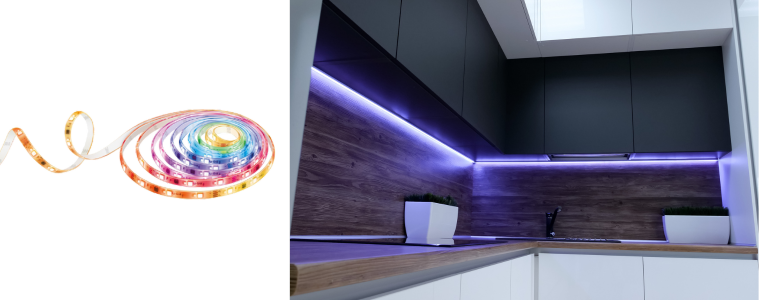 TP-LINK Tapo Smart Wi-Fi Light Strip with Multicolour Zones