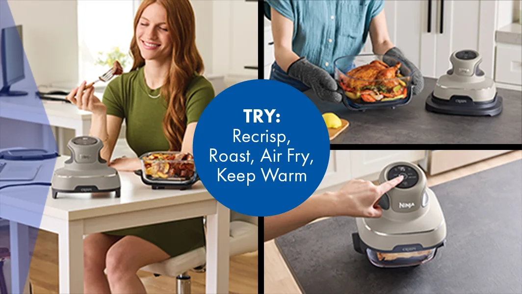 Recrisp, Roast, Air Fry and Keep Warm with Ninja Air Fryers