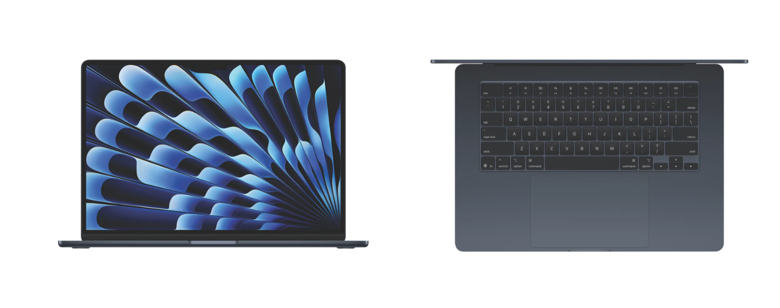 Apple MacBook Air 15" M4 chip 16GB 256GB - Midnight
